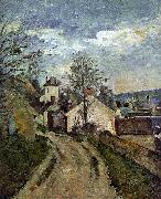 Paul Cezanne The House of Dr Gachet in Auvers Spain oil painting reproduction